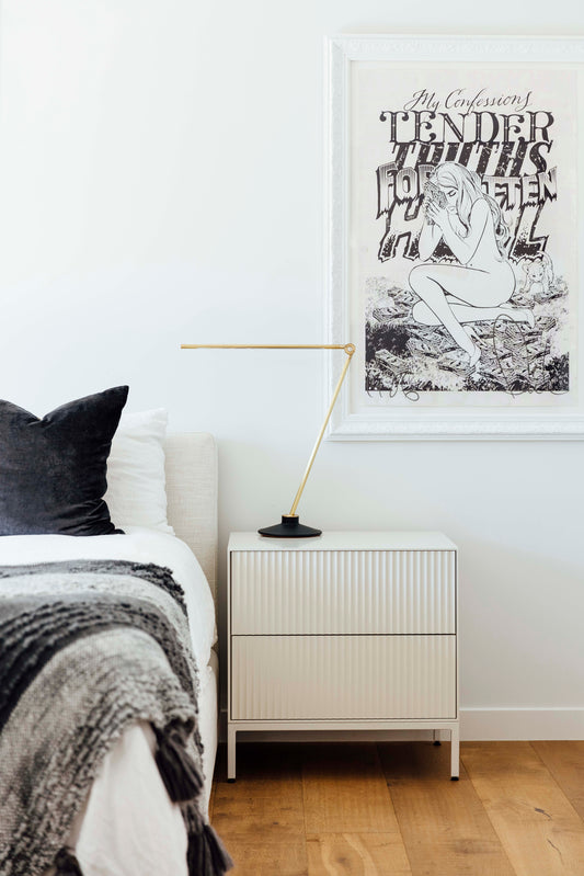 The Fluted Slim Jim Bedside