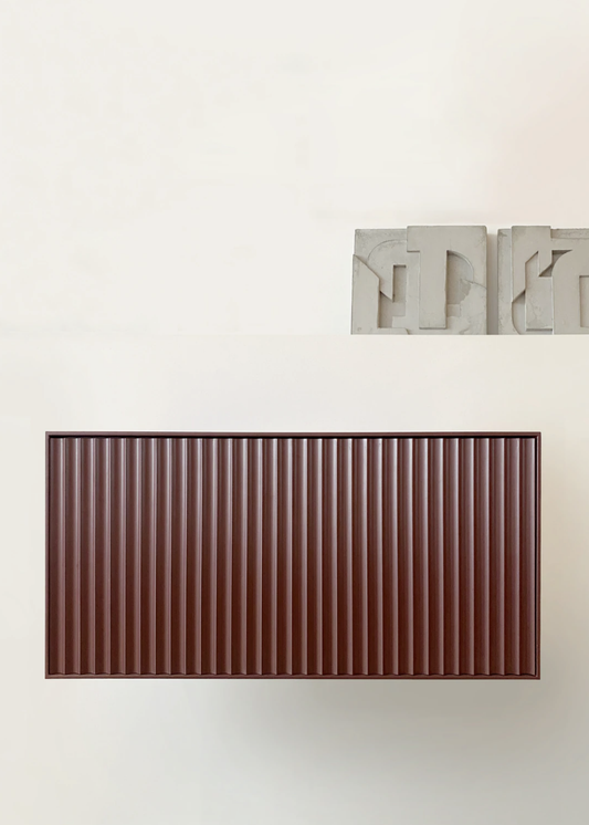 The Fluted Wall Bedside